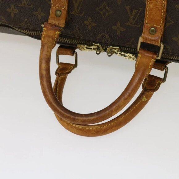 LOUIS VUITTON Monogram Keepall Bandouliere 50 Boston Bag - Picture 9 of 15